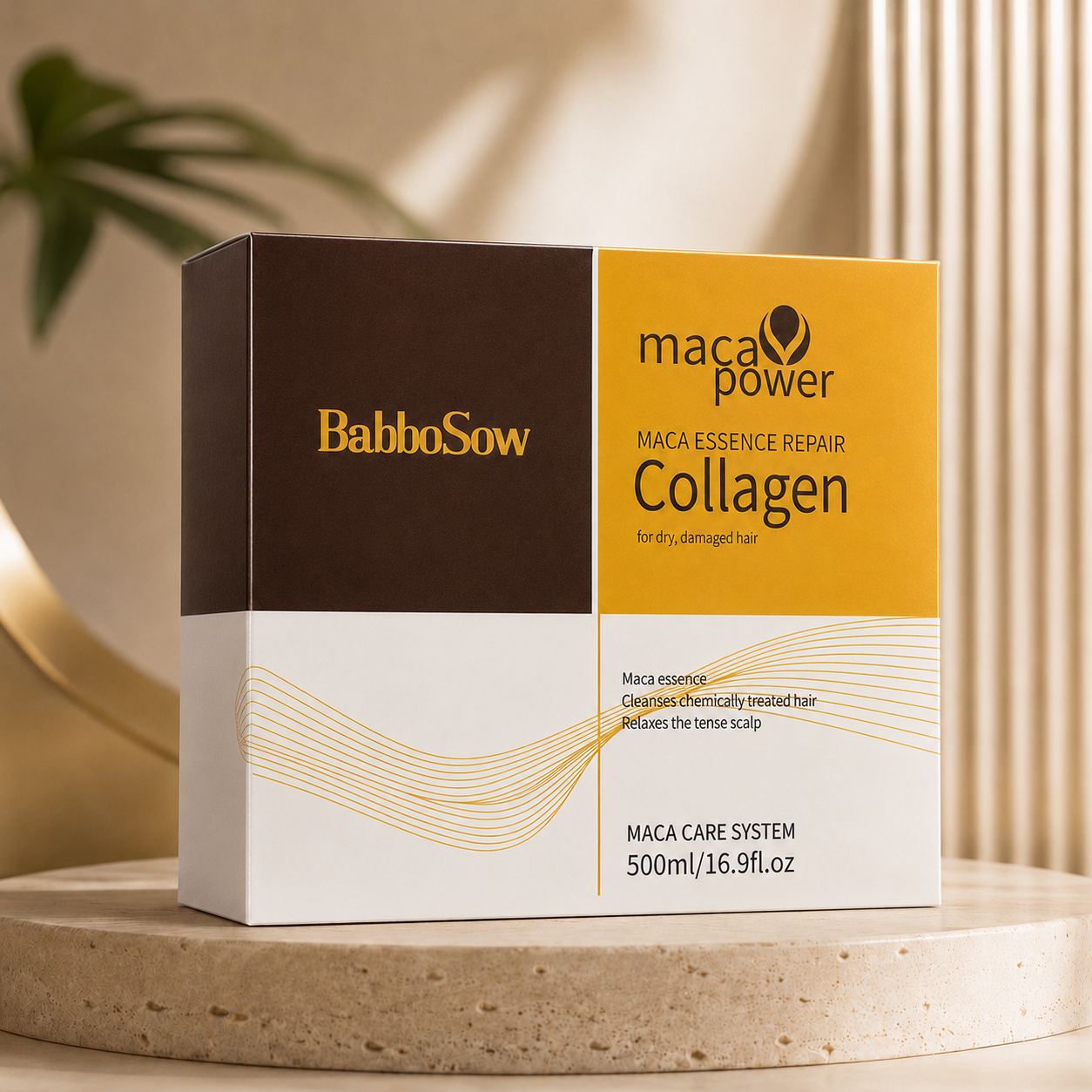 Máscara Capilar Reparadora Karseell com Colágeno - 500 ml