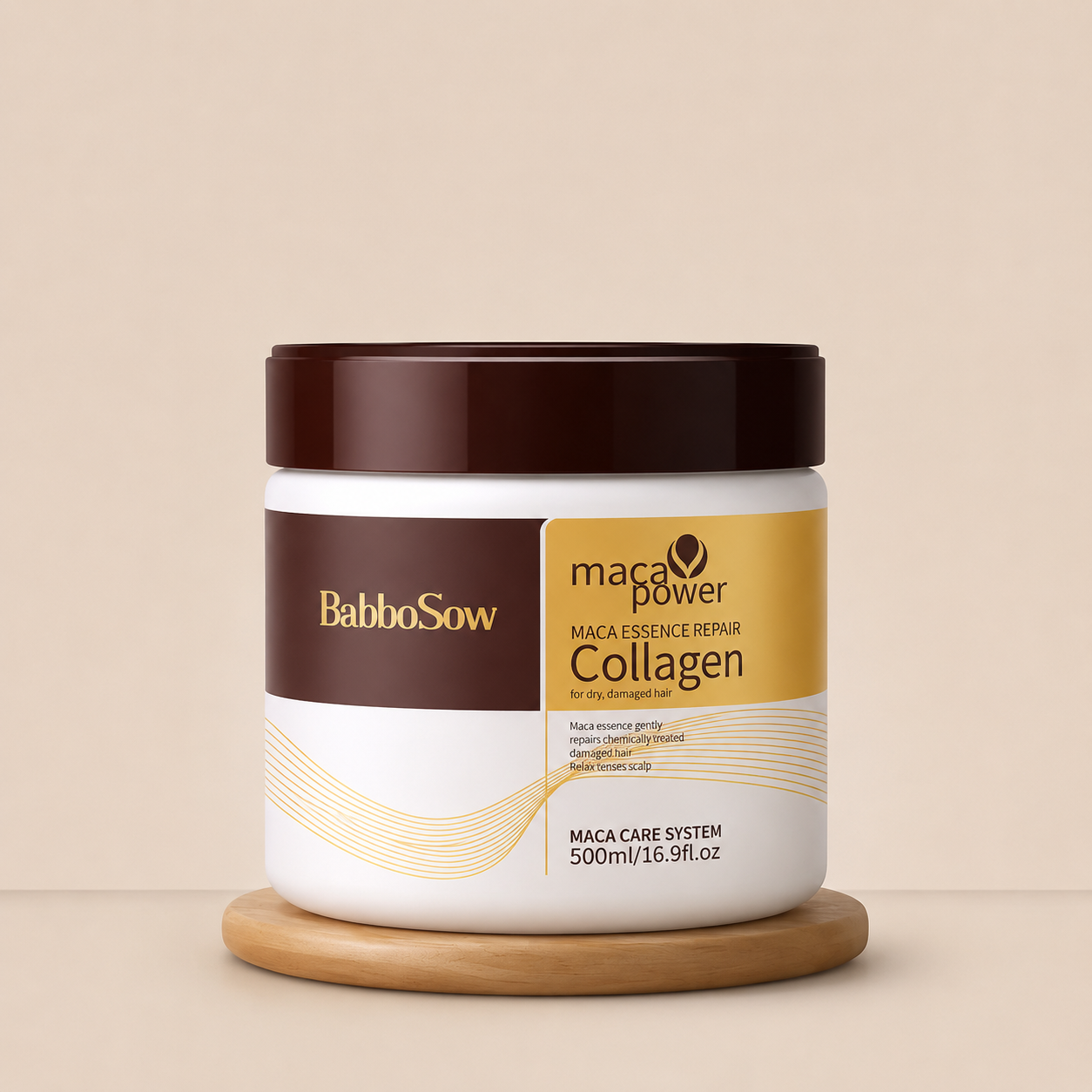 Máscara Capilar Reparadora Karseell com Colágeno - 500 ml