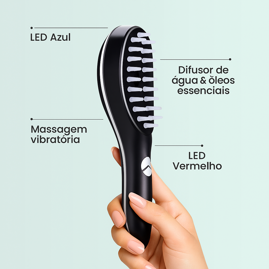 Hair Therapy Brush: NanoTherapy Smarts 4-in-1