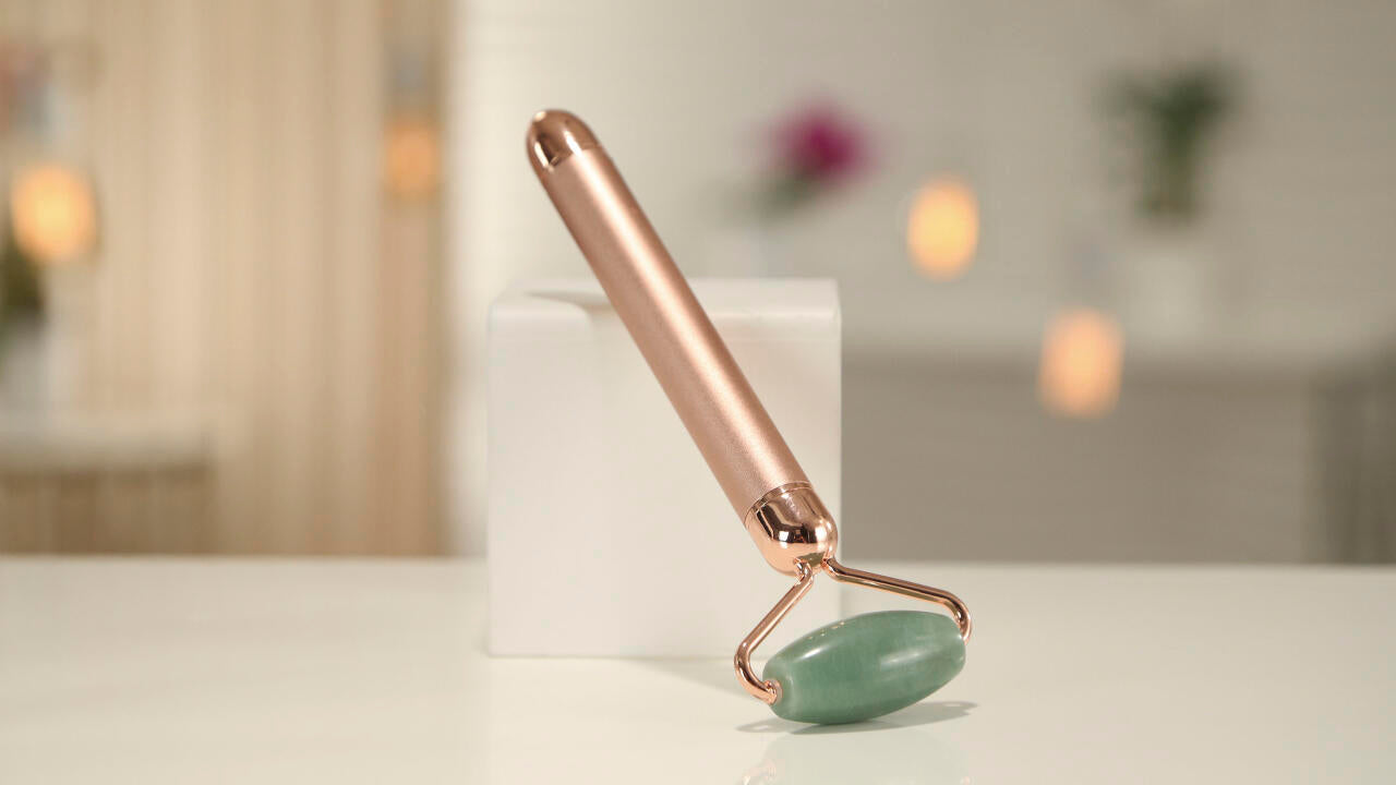 Rodillo de jade facial