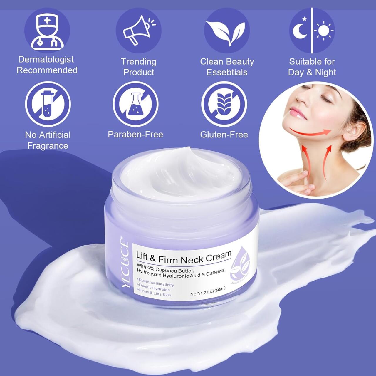Anti-aging Cream for Neck and Décolleté