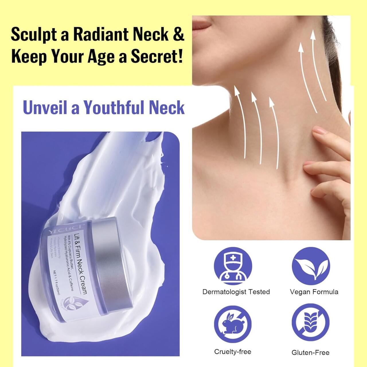 Anti-aging Cream for Neck and Décolleté