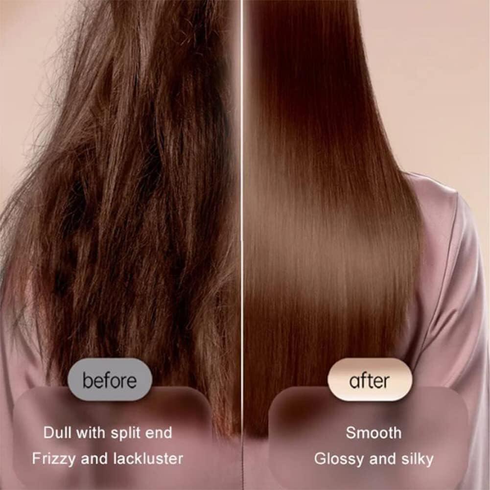 Electric Straightening Brush – Perfectly Straight Hair in Minutes