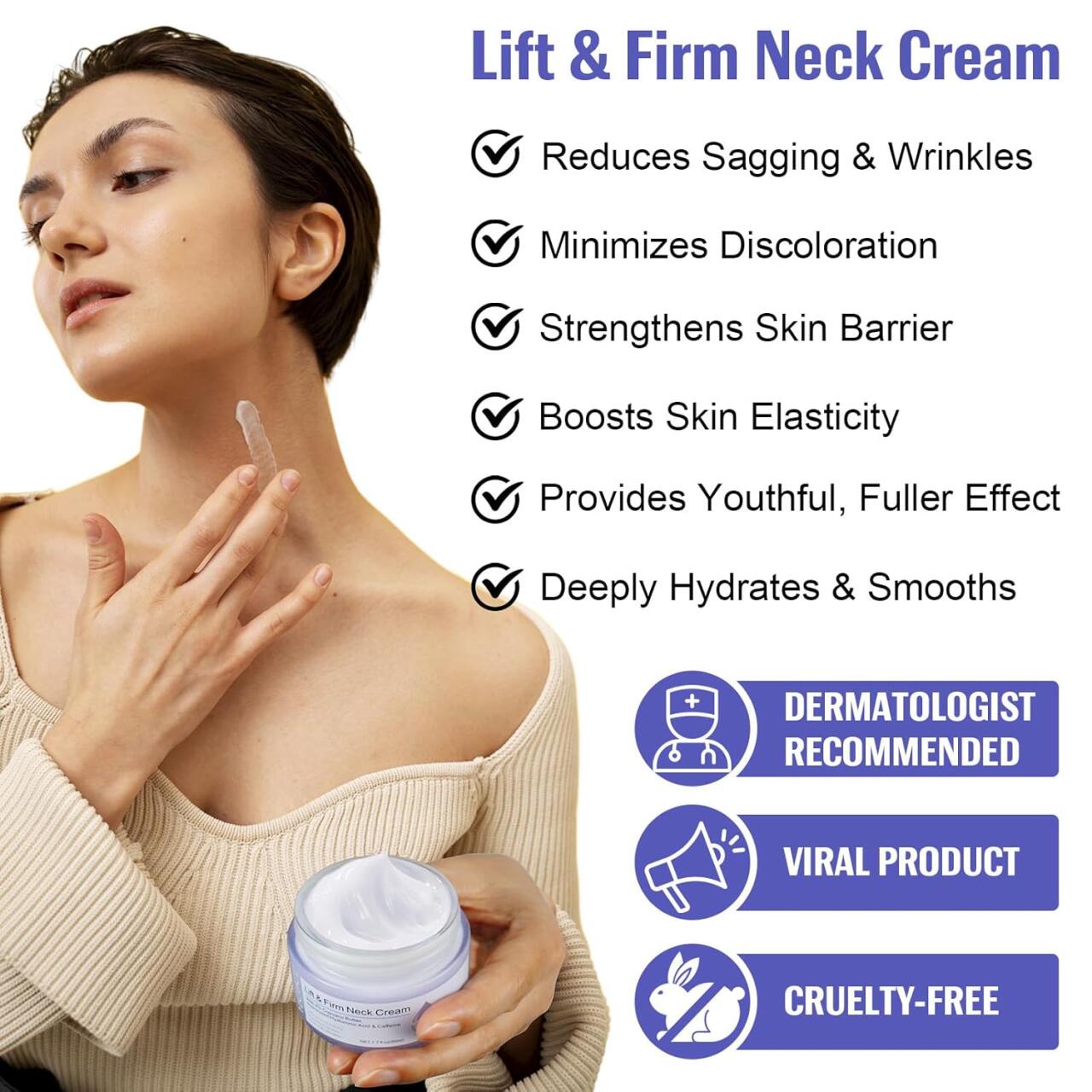 Anti-aging Cream for Neck and Décolleté
