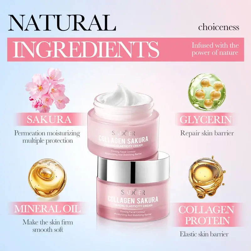 Sakura Firming Collagen Face Cream