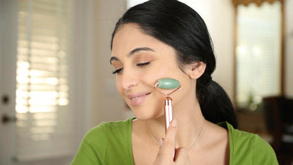 Rodillo de jade facial